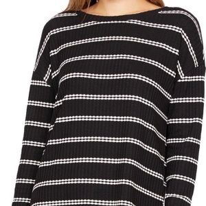 Oversized Striped Top